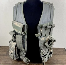 Tactical Outdoor Adjustable Digital Camo Vest Water Bag Gear Mag Pouches Holster