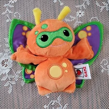 GANZ Webkinz Zumbuddy Butterfly ZORTH A Bratty Zum Stuffed Plush no code