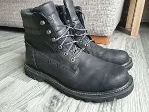 caterpillar mens deplete boots black