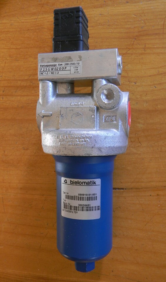 BOSCH REXROTH K & H EPPENSTEINER BIELOMATIK OIL FILTER WITH SWITCH