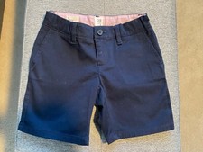 Gap Little Girls Flat Front Navy Blue Shorts Size 5 Regular