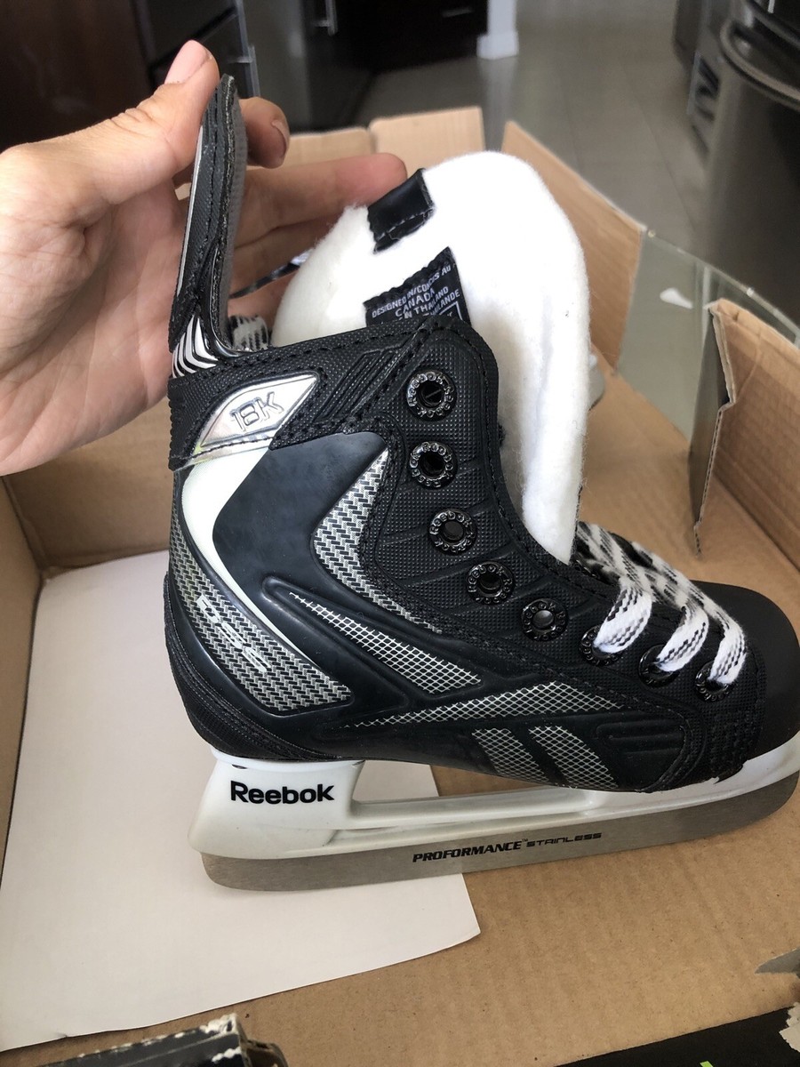 Reebok 18k Skates Kids Reebok SK 18K YT Ice Skates Size 10 US