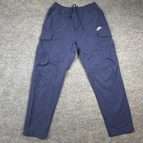 Nike Utility Sweatpants Teen L Cargo Joggers Tapered Cargo Cotton Nylon Hiker