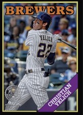 [DIGITAL] Topps Bunt - Christian Yelich - 1988 Topps Baseball 23 S2 - Black Base