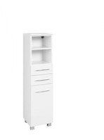 Held Portofino Midischrank Weiß Badschrank Seitenschrank Hochschrank