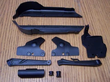 Arrma TLR Typhon Buggy Chassis Braces Dirt Mud Guards Esc Mount Bumper / 6S BLX