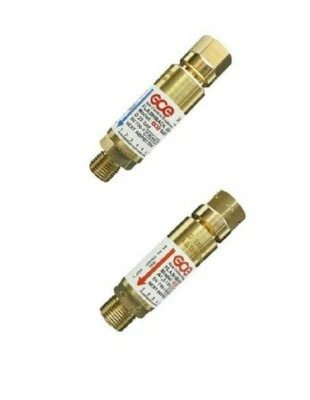 Explosionsschutz Rückschlagventil Acetylen & Sauerstoff Gas Sicherheit von GCE