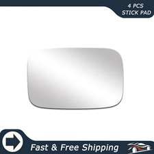Replace Mirror Glass Fit 1984-1996 Ford F150 F250 F350 Driver Side Left Flat
