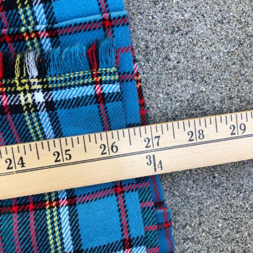MOFFAT Weavers Scottish Kilt Skirt 42 Plaid Wool Blend Pleated Scotland Mens - Picture 9 of 9