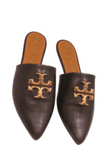 Tory Burch Eleanor Mule Size 8 Olive