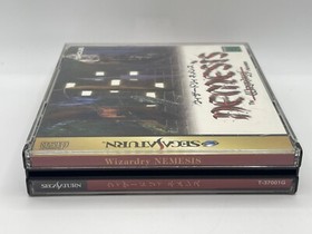 Wizardry Nemesis Sega Saturn Game Japan JP IMPORT