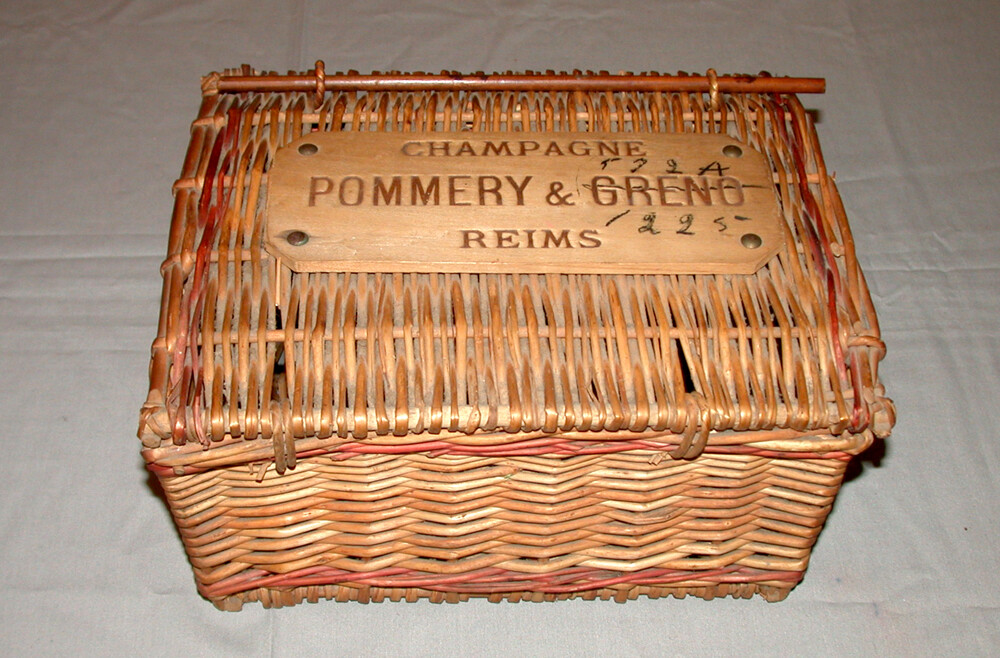 Antique Original Pommery Greno Champagne Reims Advertising