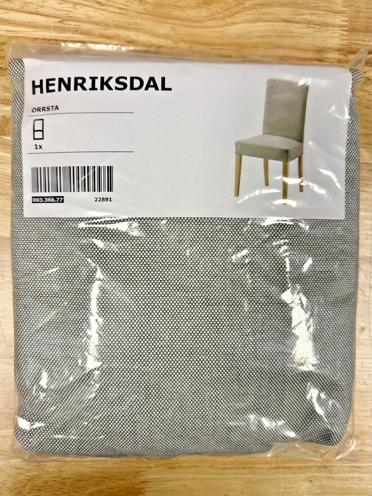 Cover Slipcover 003.366.77 Grey New