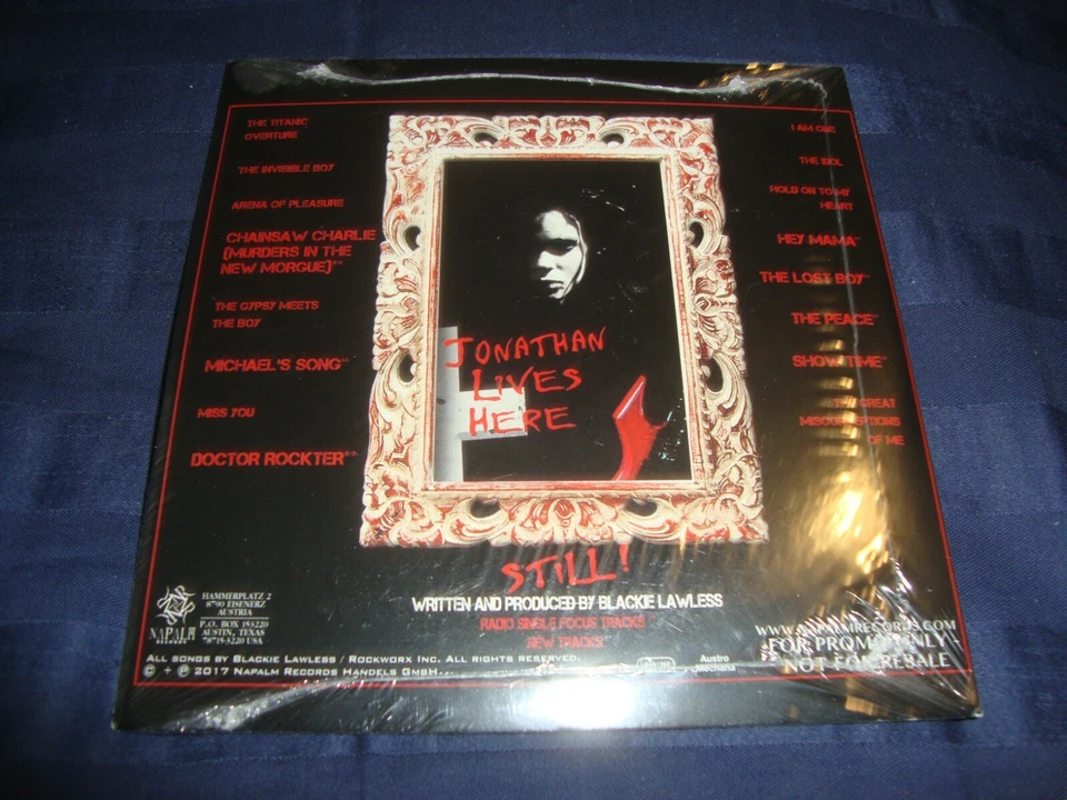 WASP Reidolized promo cd Foto 2 de 2