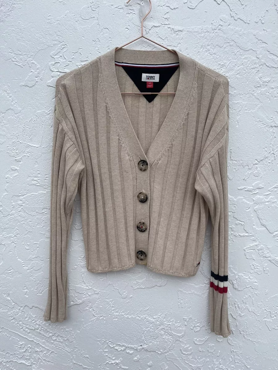 Tommy hilfiger varsity cardigan top