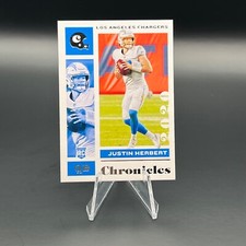 Justin Herbert 2020 Panini Chronicles #53 Rookie Card Los Angeles Chargers. rookie card picture