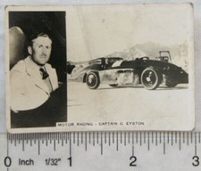 1935 Senior Service Sporting Events & Stars No. 61 Captain G. Eyston