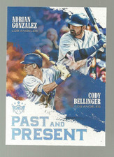 2018 Panini Diamond Kings - Past and Present #PP3 Cody Bellinger, Adrian...