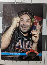 2023 Topps Stadium Club Jose Altuve 1991 Design Variation SSP /200 #130 Houston 