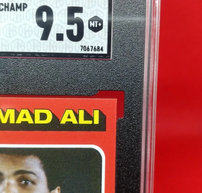 2021 Topps The People's Champ #57 Muhammad Ali Red 7/10 SGC 9.5 🏆 🔥 - Image 3 of 4