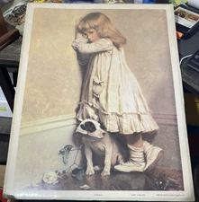 D240 The Antique Classic Collection In Disgrace 22009 Litho Art Print 14.5"x19"