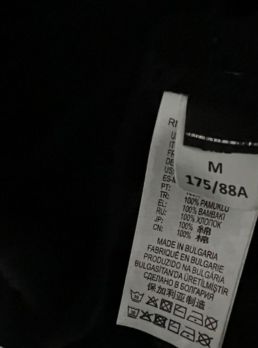 Diesel Black Dress Sweat Top Hooded Med 14 18 Logo Sold Out - Picture 6 of 8