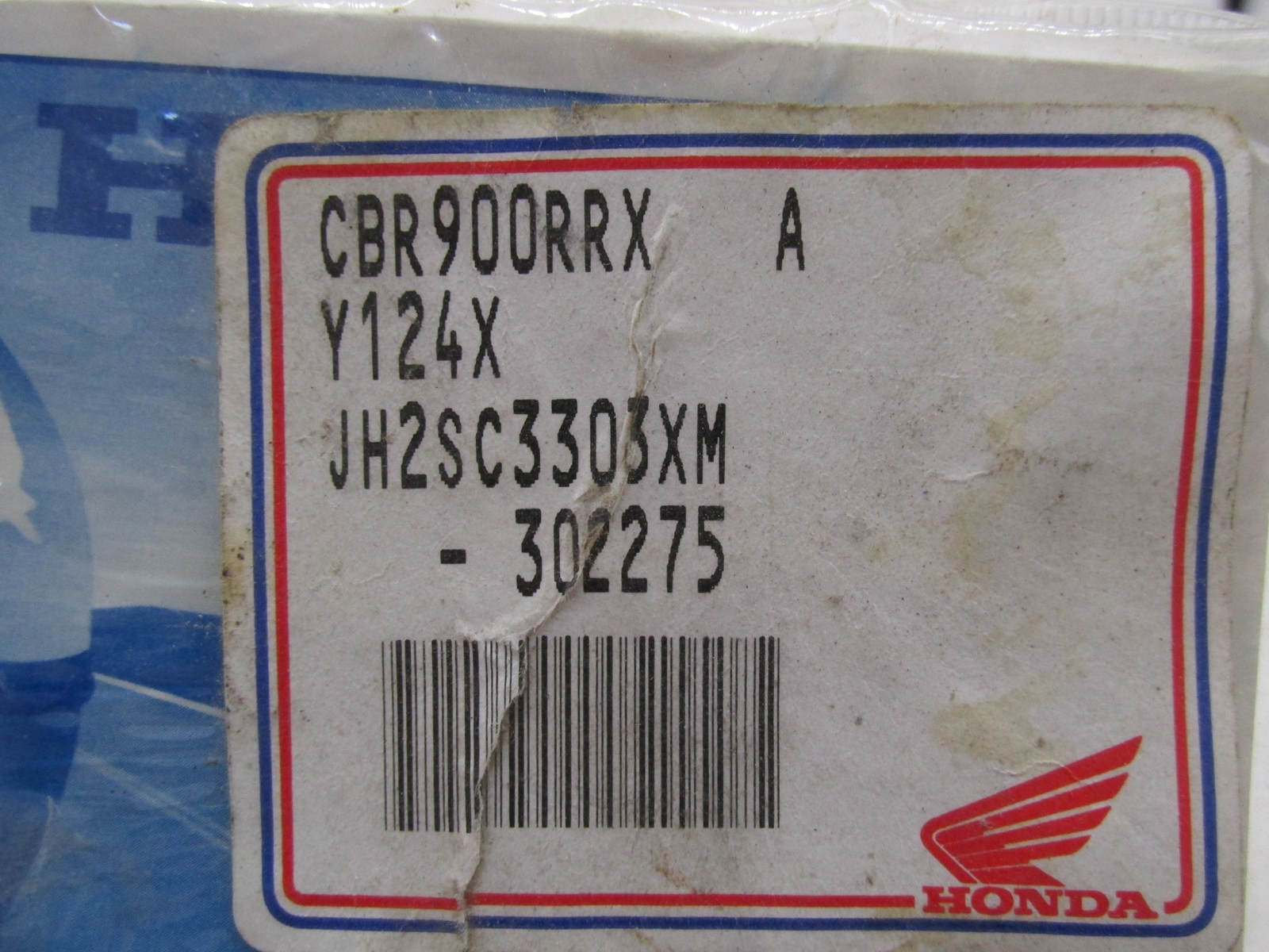 Honda Official Factory 1999 CBR 900 RRX Owner's Manual 302275 ...