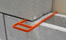 Masonry Fork & Compacting Trowel. Cement Block and Brick Joint Spacer Tool.
