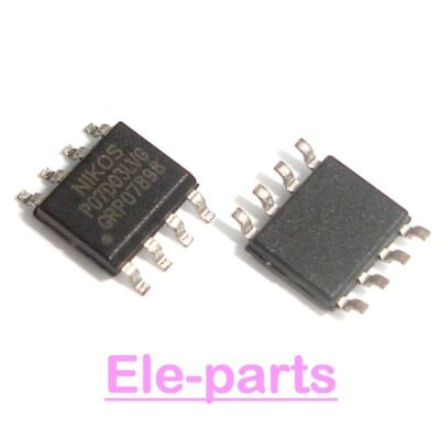 5 PCS P07D03LVG SOP-8 P07D03 SMD8 Dual N-Channel Enhancement Mode Field Effect #