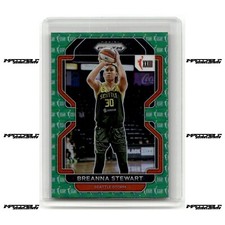 2022 Panini Prizm WNBA - W25 Breanna Stewart #175 Green Prizm SP