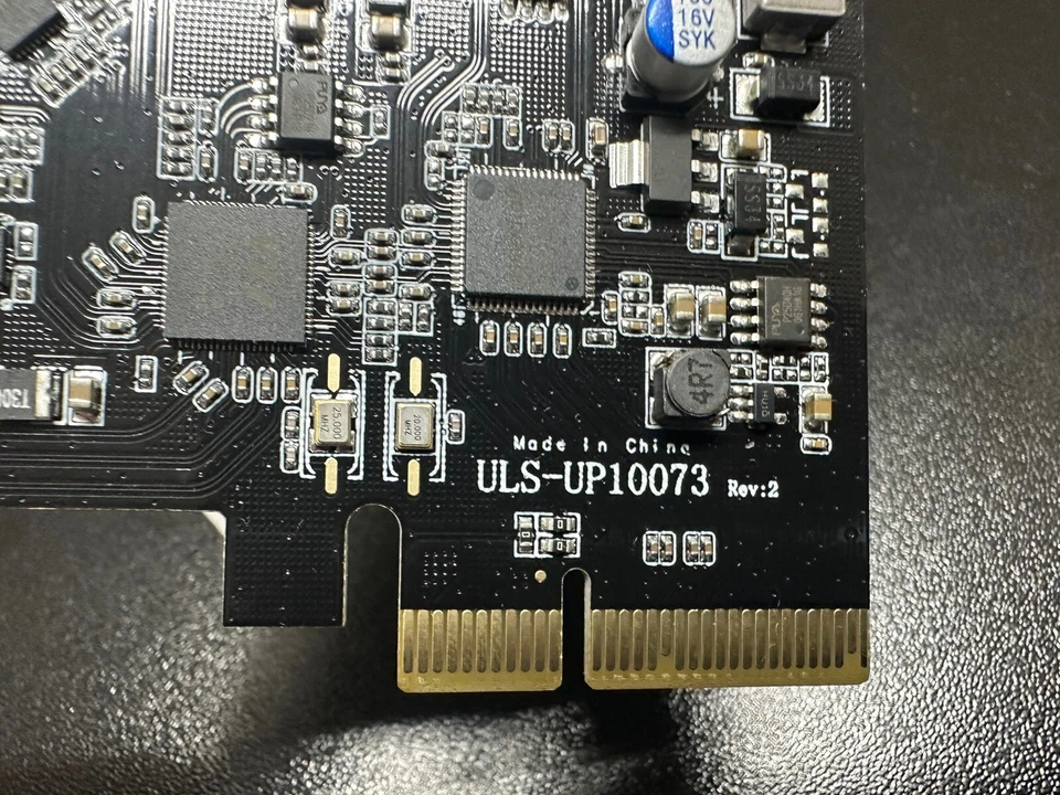High-Speed USB3.1 PCIE Card with 7 Ports, 4 Type-A and 3 Type-C for Desktop - Image 3 of 4
