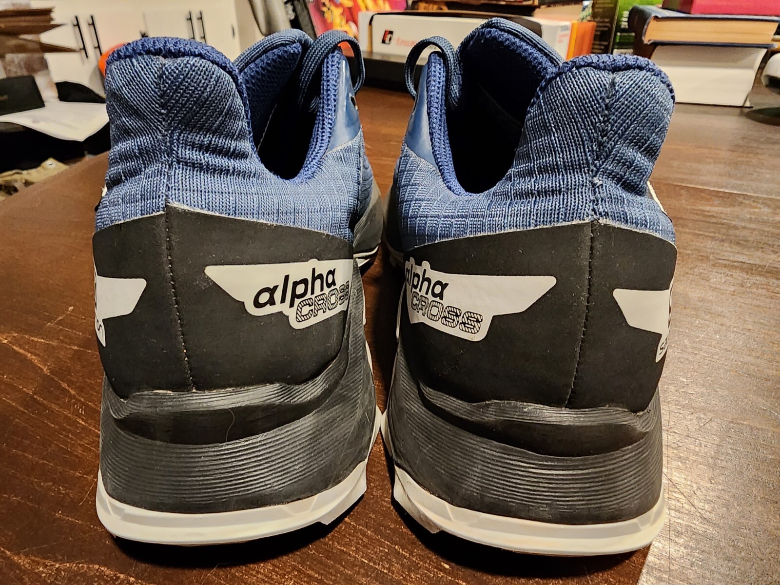 Scarpe da trail running Salomon AlphaCross da donna taglia 4 viola 412907