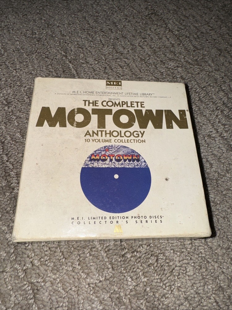 THE COMPLETE MOTOWN ANTHOLOGY CD BOX - Complete! THE COMPLETE MOTOWN ANTHOLOGY CD BOX - Complete!