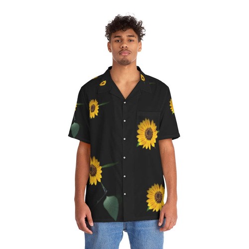 sunflower hawaiian shirt