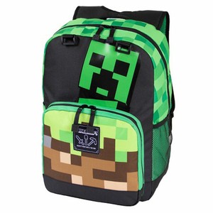 green minecraft backpack