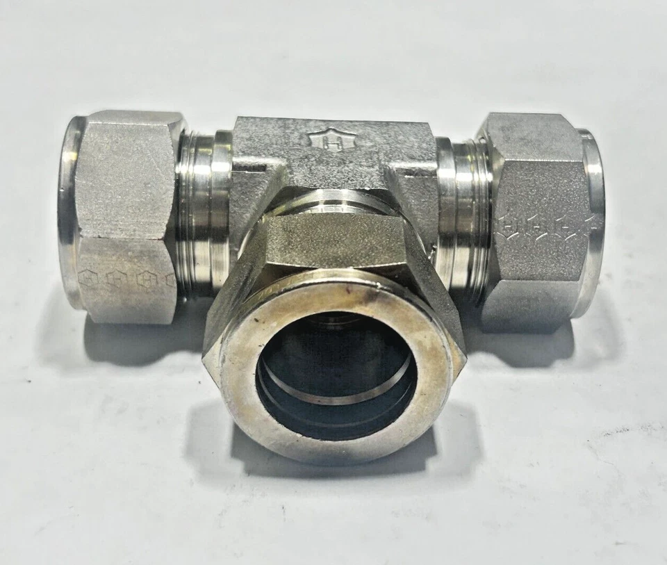 764LSS_1 Ham-Let 316 Stainless Steel Union Tee 1"x1"x1" Compression Let-Lok - Image 3 of 4
