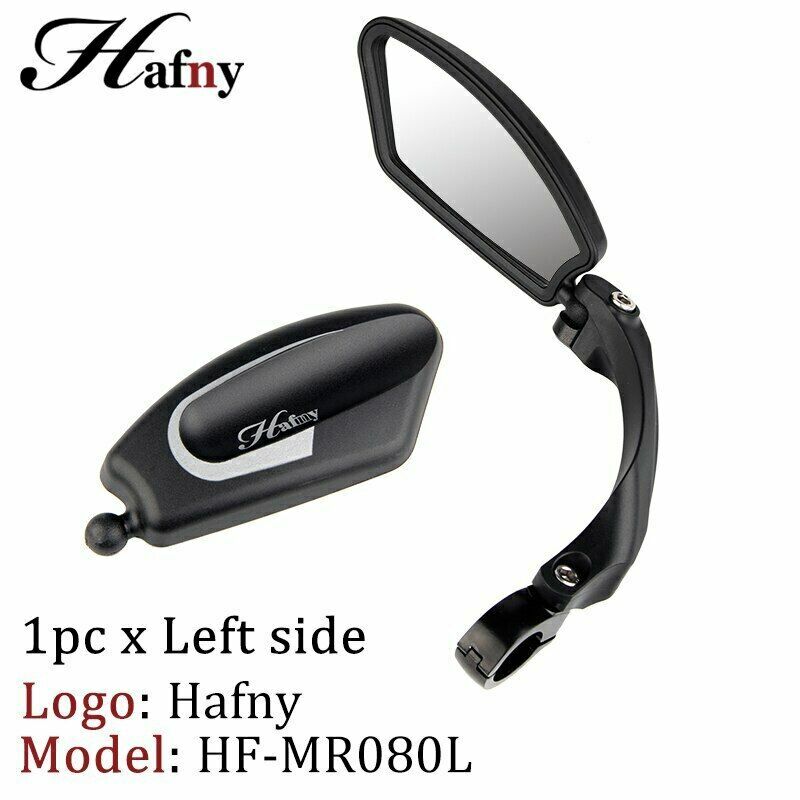 Hafny Handlebar Bike Mirror Stainless Steel Lens,Safe Rearview Mirror