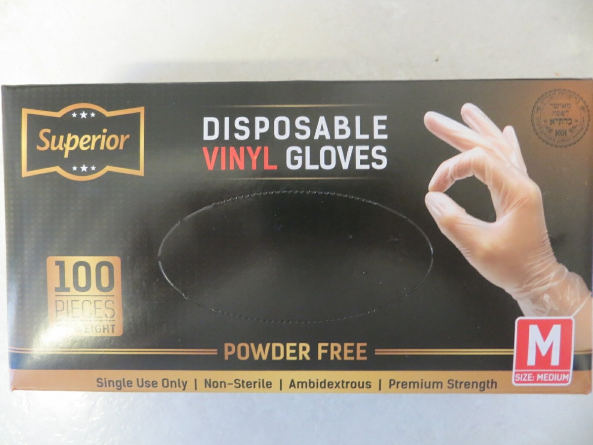 Spontex Extra Black Vinyl Disposable Gloves, Powder-Free And Latex-Free, Multi-Purpose, In A Practical Dispenser Box, Size M, Pack Of 100, Black - Foto 9