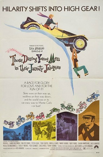 Those Daring Young Men in Their Jaunty Jalopies 1969 U.S. One Sheet Poster