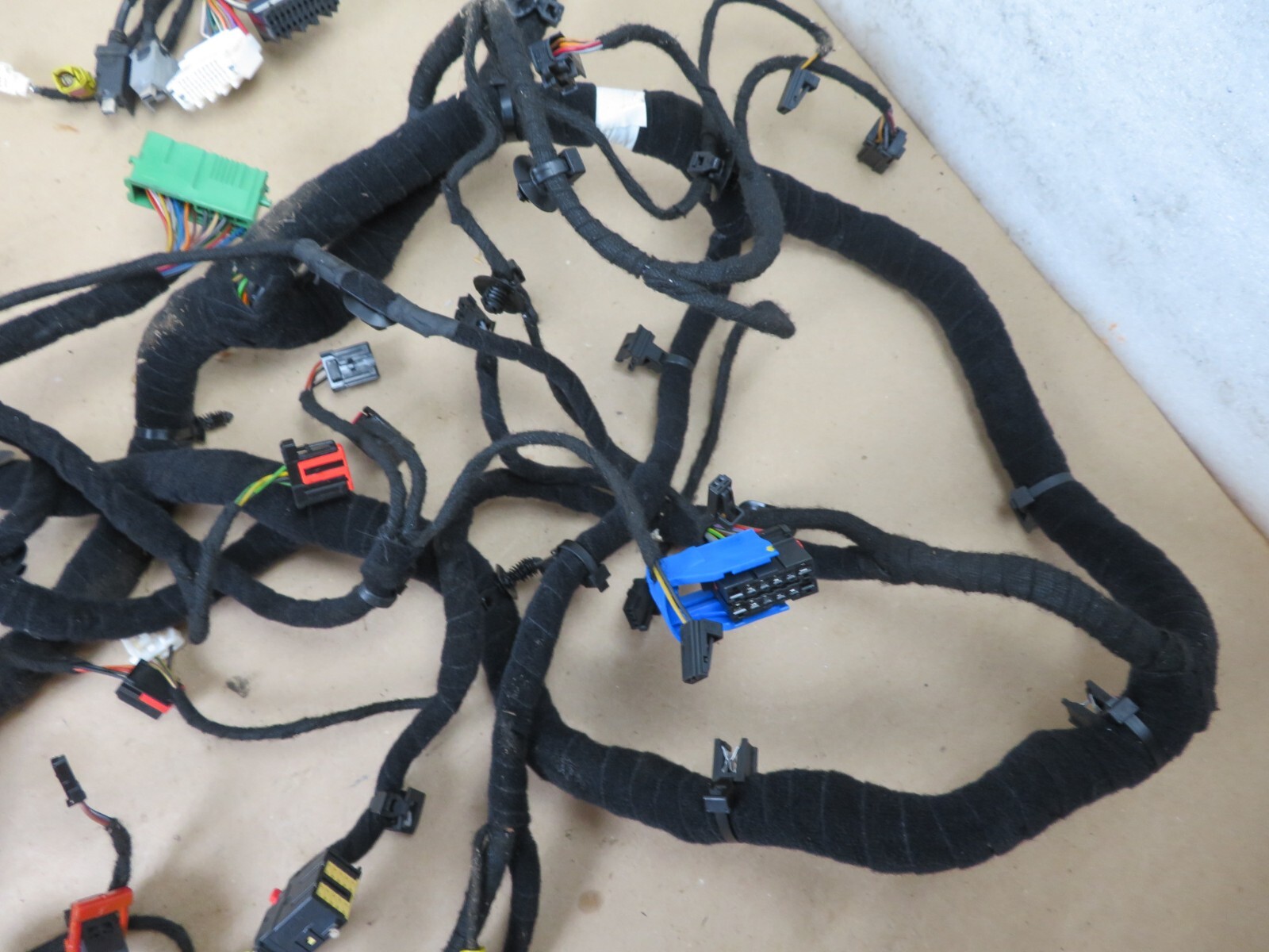 2014-2017 MASERATI GHIBLI FRONT DASH INSTRUMENT PANEL WIRING WIRE HARNESS OEM