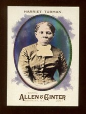 2017 Topps Allen & Ginter Hot Box Foil #45 - Harriet Tubman ⚾