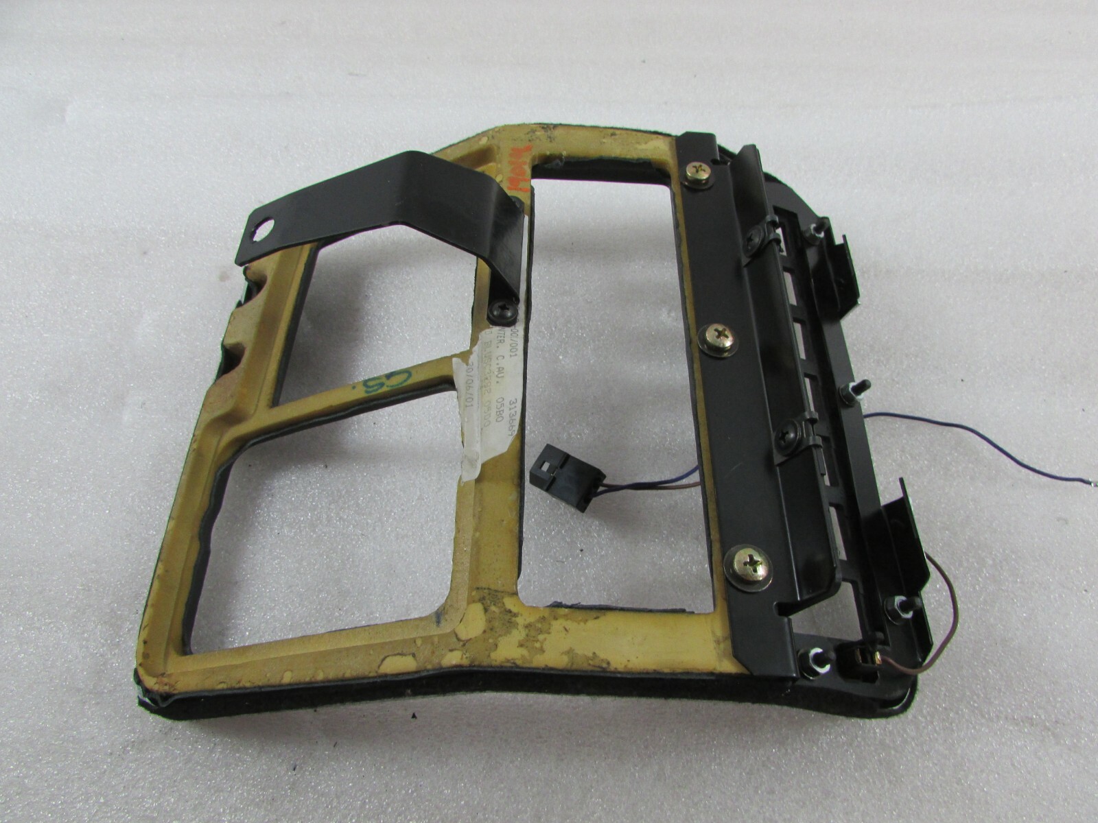 Ferrari 456, Center Console Switch Bezel, Used, P/N 65468800