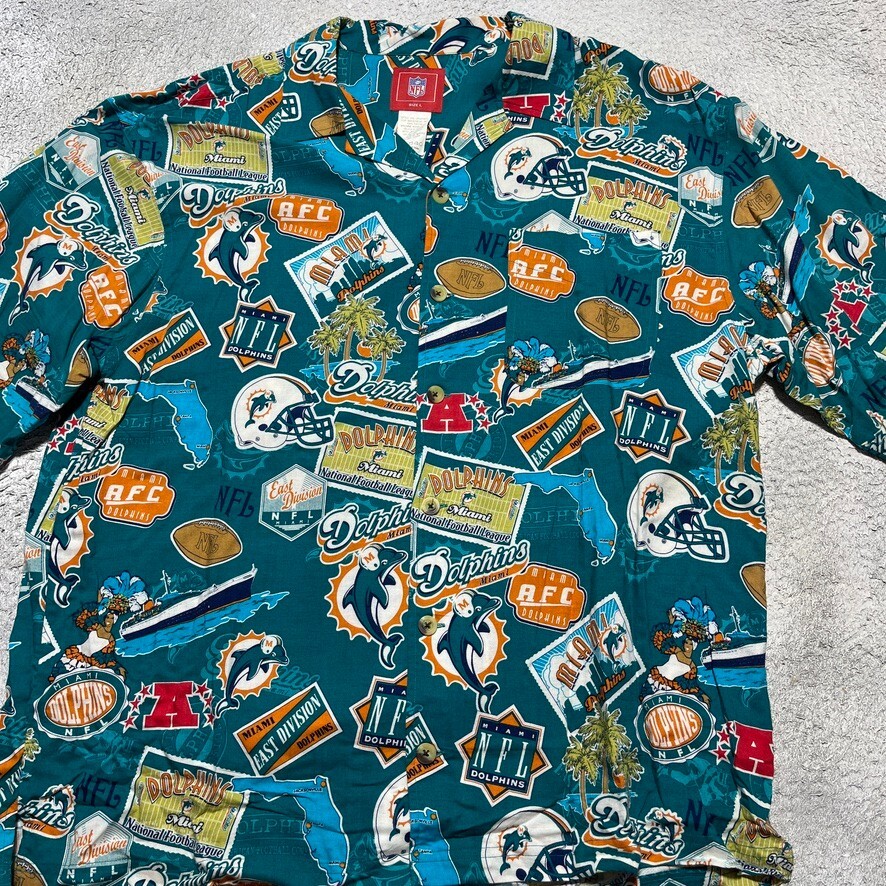 champion Miami dolphins 80s フットボールシャツ xl Vintage Miami Dolphins 90s Champion Brand Jersey Shirt Size