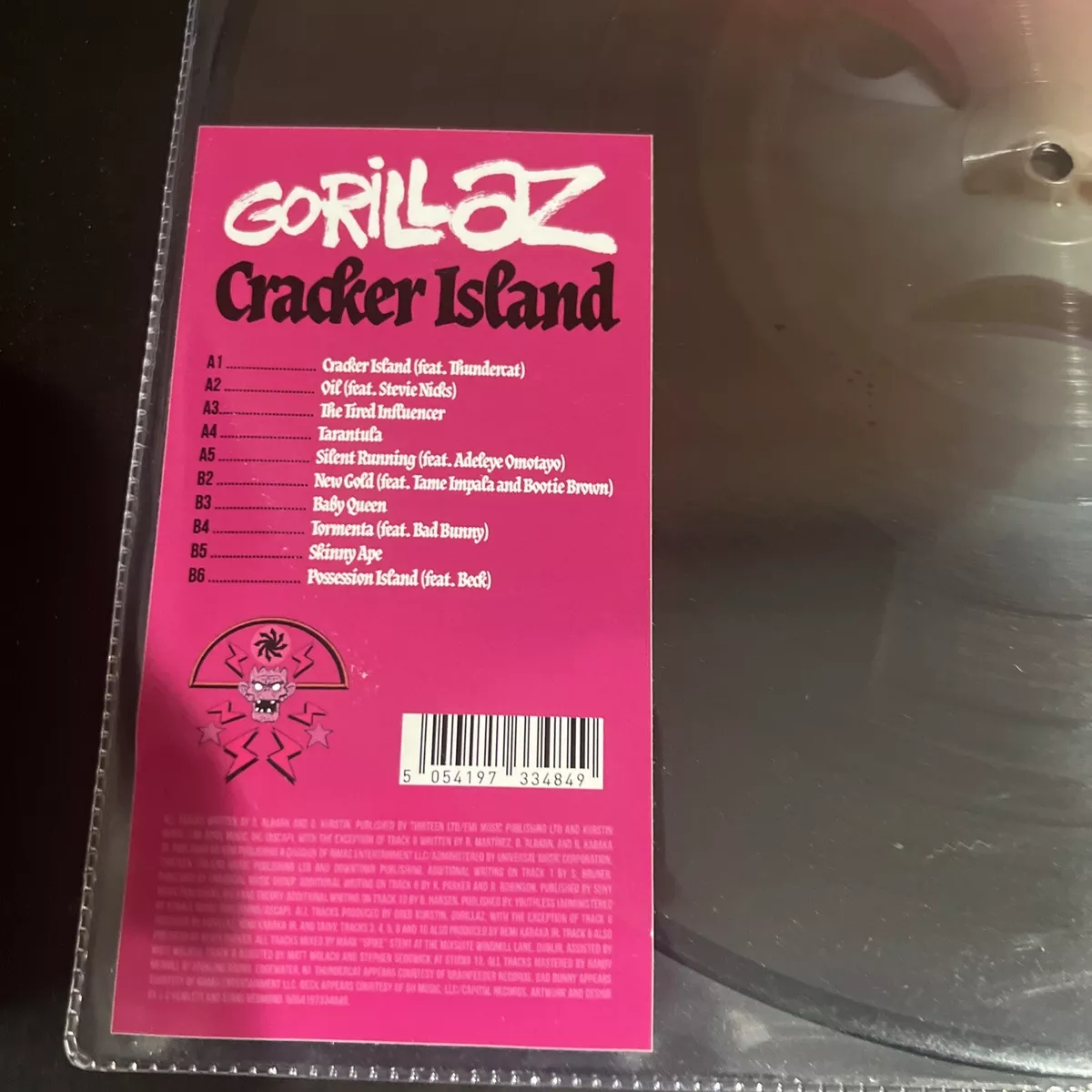 Gorillaz - cracker Island LP Noodle Picture Disc