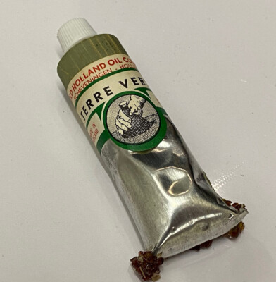 ! RARE! Vintage Old Holland Classic Ground Oil Paint TERRE VERTE