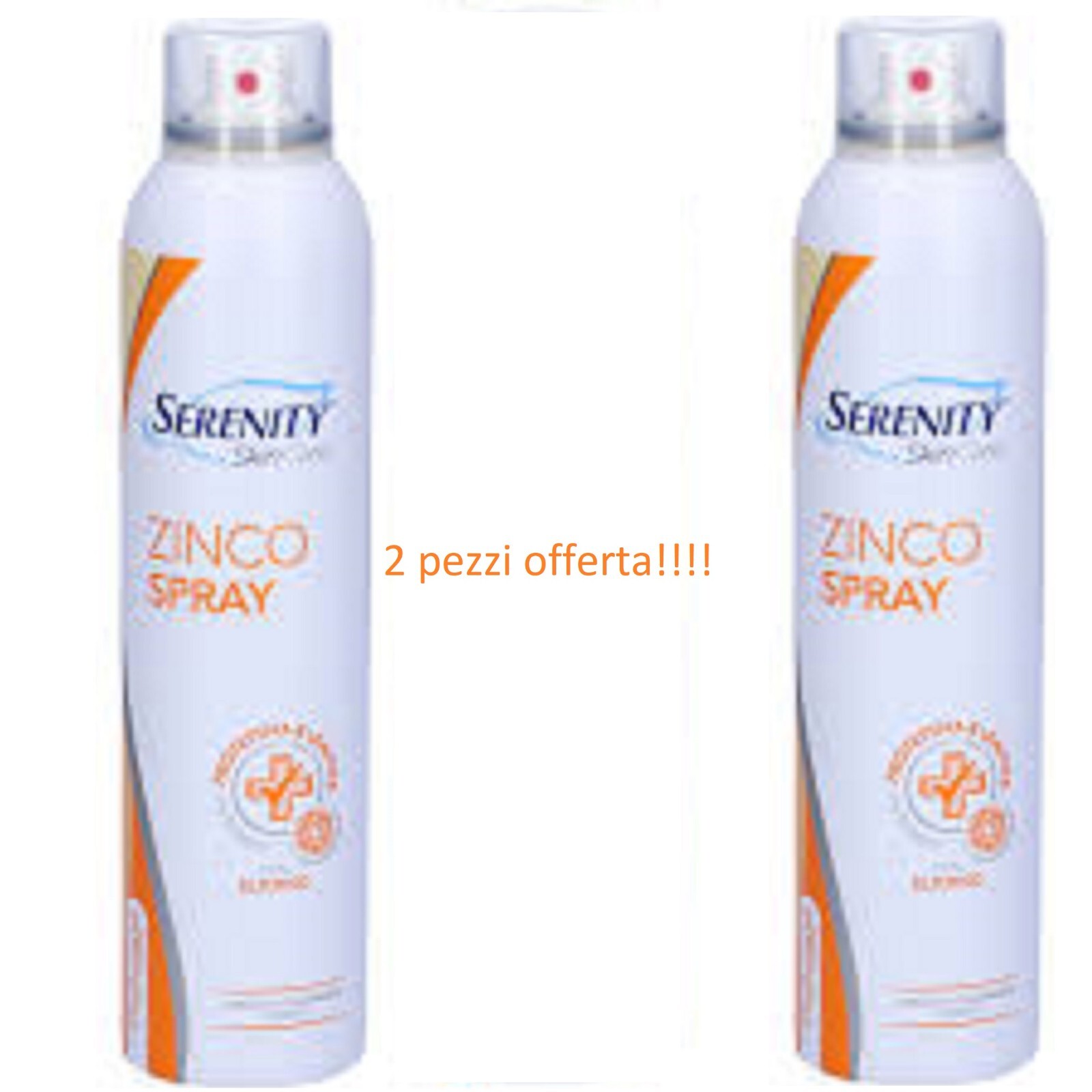 Offerta 2x Serenity Zinco Spray 250ml - Barriera Protettiva Professionale