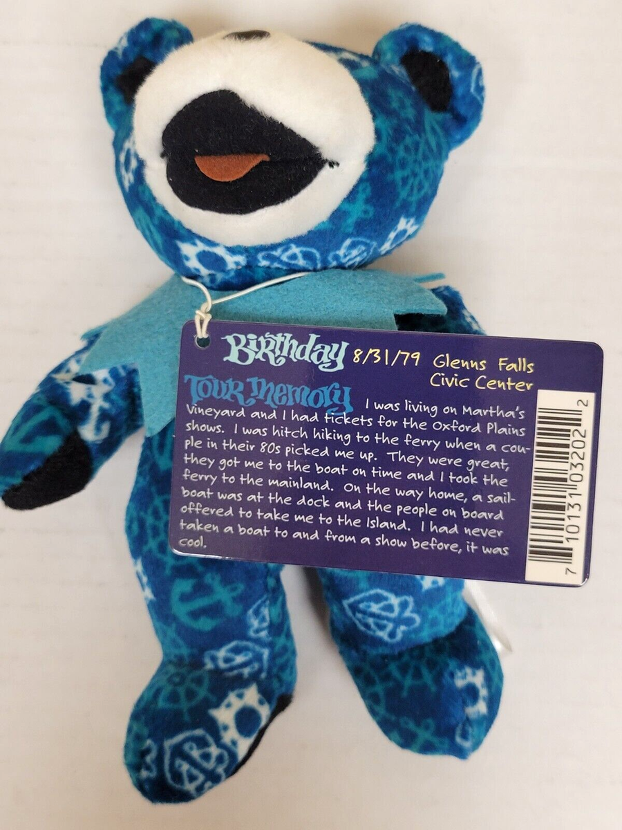 Grateful Dead Dancing Beanie Bear Glens Falls 1979 Liquid  display picture 1