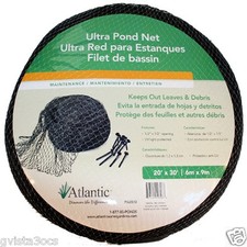 Atlantic Water Gardens 20'x30' Ultra Net- PN2030 Netting Cover for Ponds  Pools