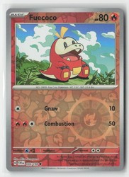 Fuecoco 036/198 Reverse Holo Scarlet & Violet Base Set