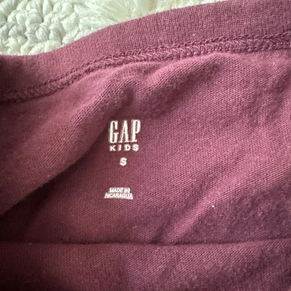 Gap Kids Boys Halloween T Shirt Monsters Burgundy Frankenstein Dracula Werewolf  - Image 3 of 4